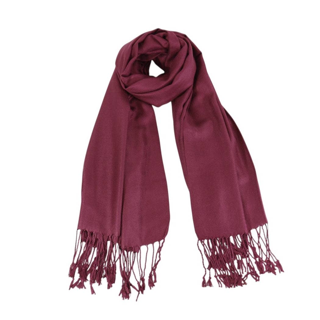 TAPA fashion - Wholesale Wrap - Women's - Plain Pashmina PP1028A (12PC)48