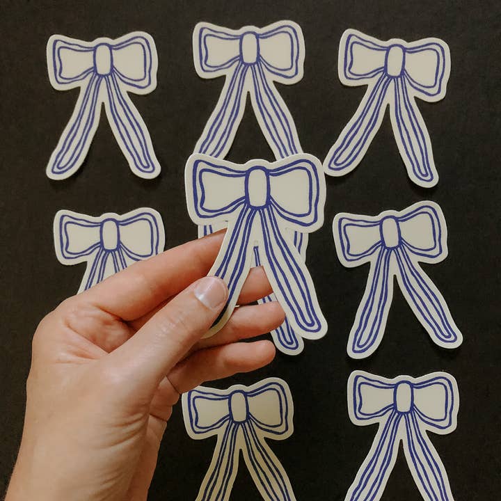 Christine Witmore - Wholesale Sticker - Bow Vinyl Sticker1