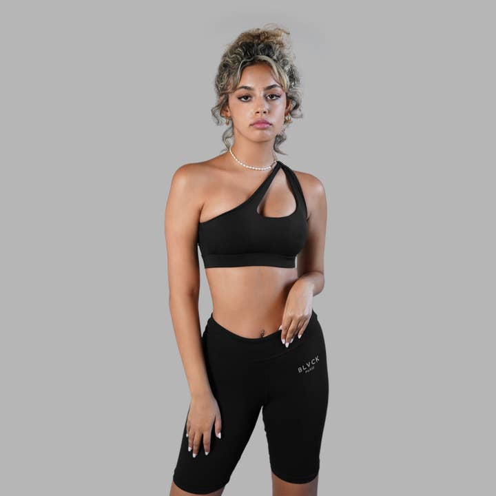 Blvck Off Shoulder Sport Bra for wholesale by Blvck Paris