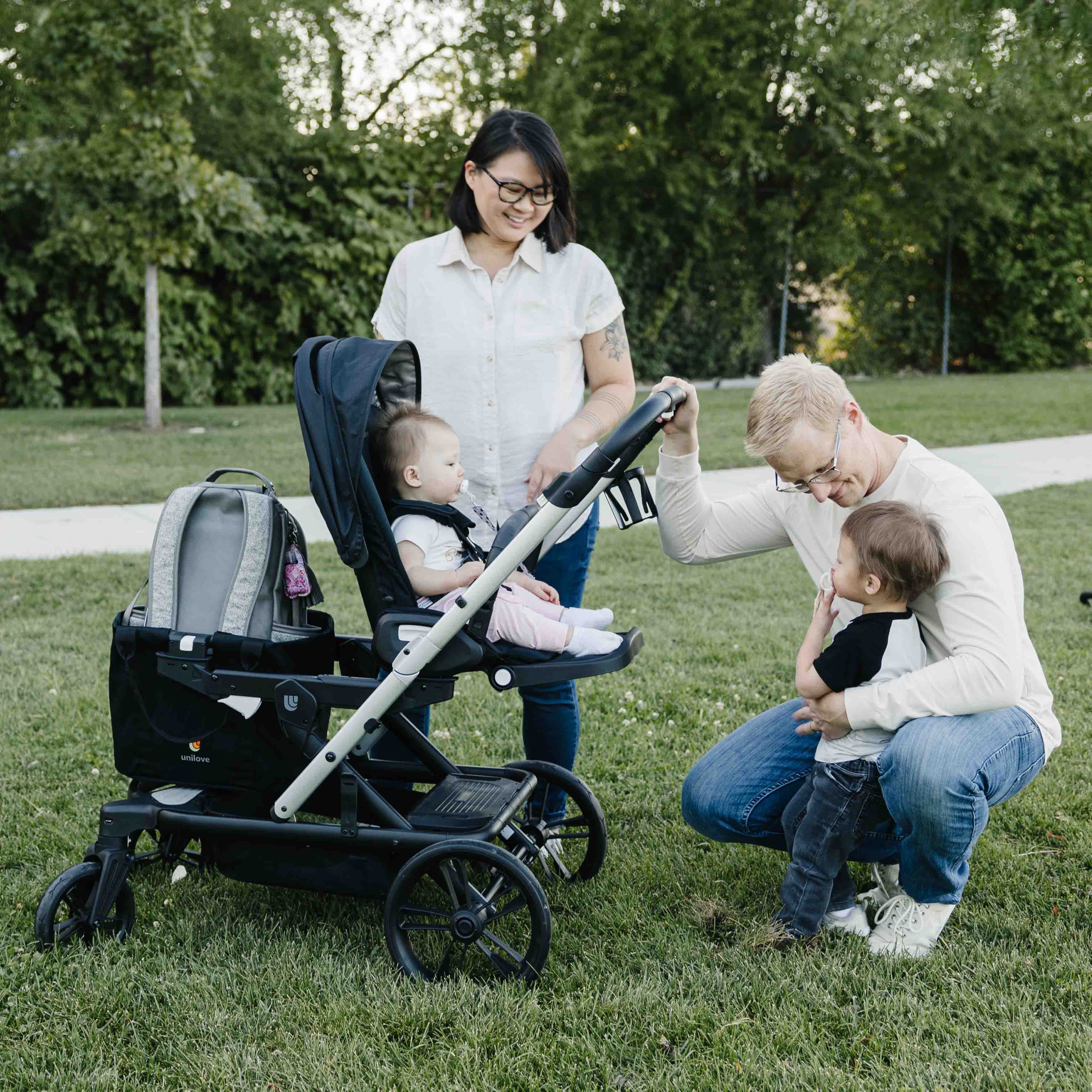 Unilove - Wholesale Stroller - Baby - Trio Trolly Stroller Wagon4