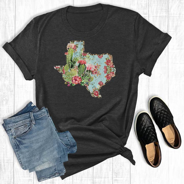 Cactus Leopard Floral Texas for wholesale by The Way Down South