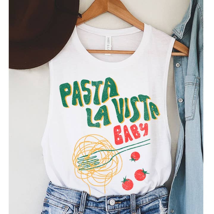 PASTA LA VISTA BABY MINERAL GRAPHIC TANK TOP for wholesale by HRTandLUV