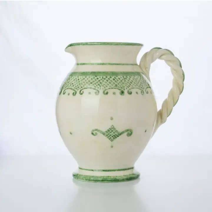 Burano Green Small Pitcher - New for wholesale on Faire3