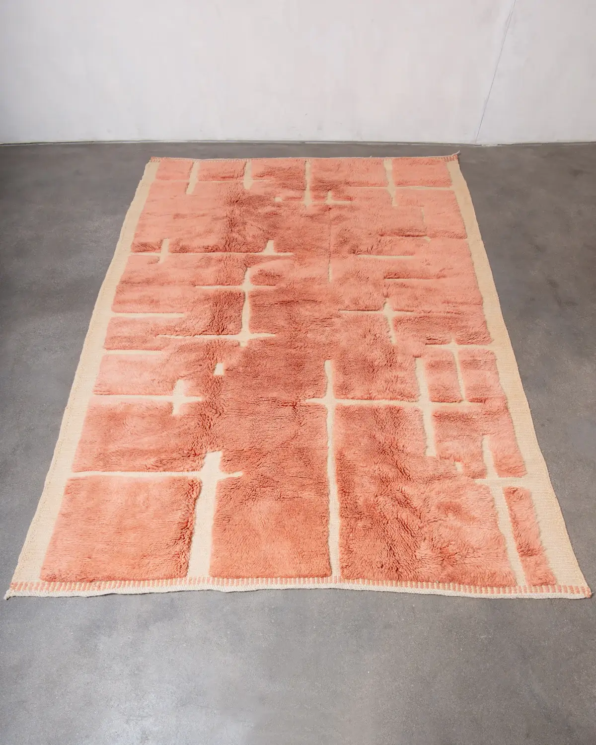 BerberNest - Wholesale Area Rug - Premium Hand-Tufted Peach Beni Mrirt Moroccan Rug1