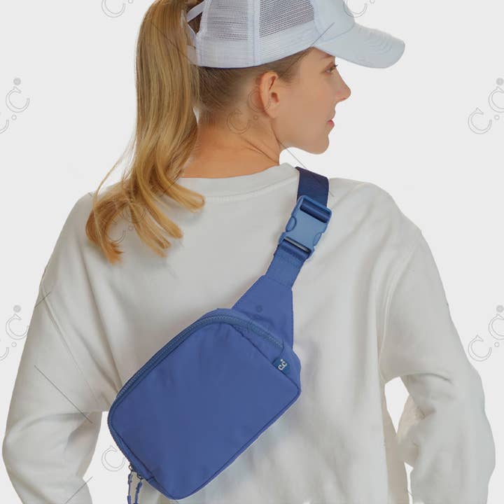 Marsupio grande in tinta unita in tinta unita per la vendita all'ingrosso da parte di Fashion City