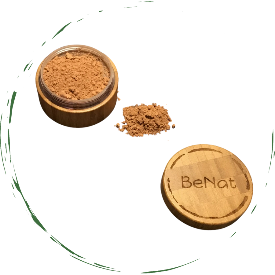 VIAI Beauty - Wholesale Bronzer - BENAT All-Natural Bronzer Loose Powder. Eco-Friendly0
