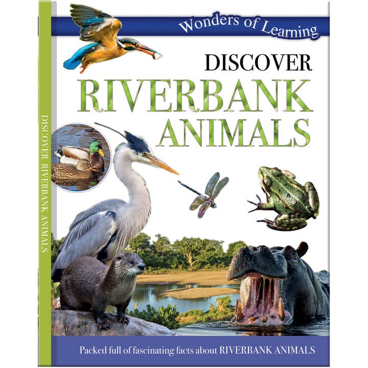 Discover Riverbank Animals - Libro di riferimento per bambini per la vendita all'ingrosso da parte di Robert Frederick Ltd