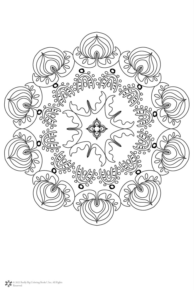Really Big Coloring Books | ColoringBook.com – Livro para colorir - Crianças e bebés por atacado – Mandalas Realmente Grande Livro de Coloração 12" x 183