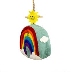 dZi Handmade - Wholesale Bird House - Rainbow Birdhouse3