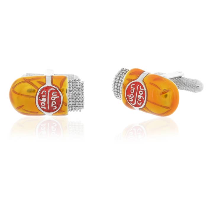 Boutons de manchette pour cigares cubains pour la vente par Cufflinks Depot