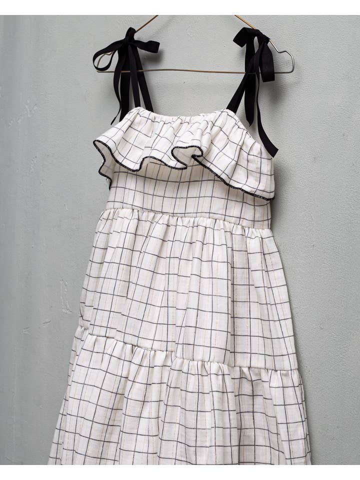 Cosmosophie - Wholesale Dress - Kids - Galaxia Dress in Cubo Print6