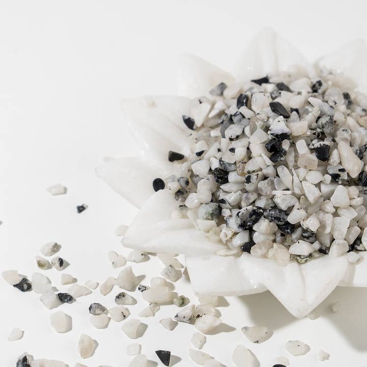 Soothing Crystals - Vendita all'ingrosso Pietra/cristallo spirituale - 100g Frammenti di Pietre Curative | Pietra di Luna Arcobaleno | Frammenti Grezzi3