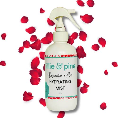 L I L L I E & P I N E - Wholesale Face & Body Mist/Water - Rosewater + Aloe Hydrating Mist6