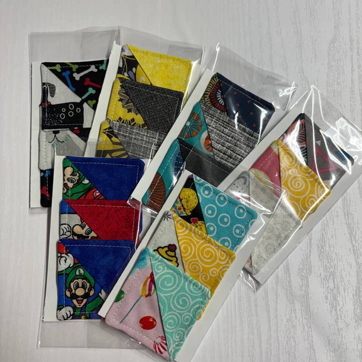 Mini hörnbokmärken - 3-pack för wholesale av Mann Made