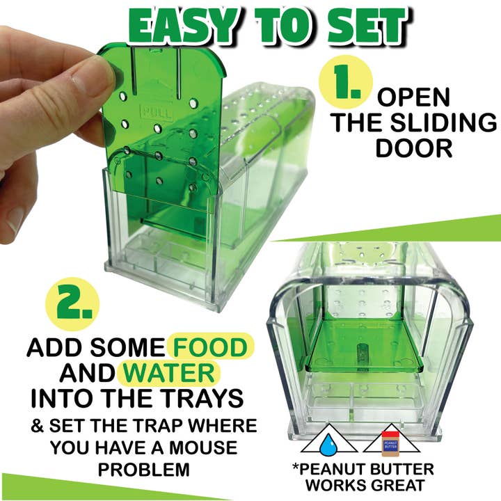 Billy Bob Products - Wholesale Handy tool - Billy-Bob Catch and Release Mouse Trap - 2 pack6