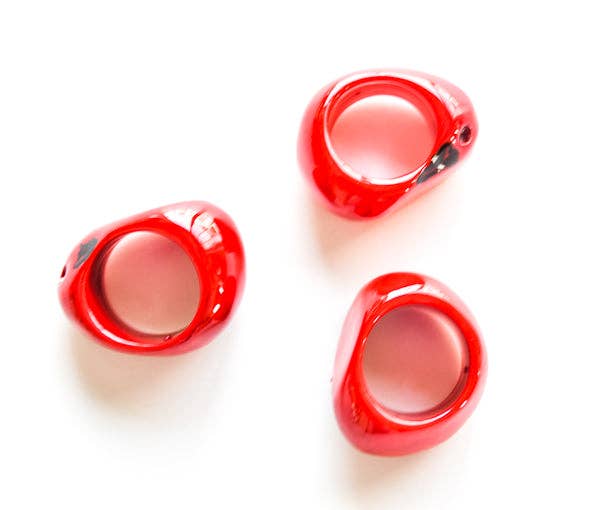 Artyfactos - Vente Rond de serviette - Anneaux de serviette en noix de tagua1