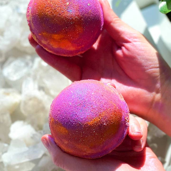 Crystal Bar Soap - Wholesale Bath Bomb/Fizz - Venus Rebirth - Vegan Crystal Infused Bath Bomb