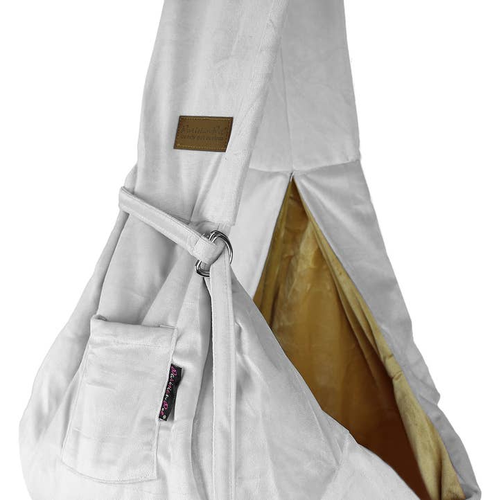 Sling Carrier Gray – Hands-Free Travel Bag for Small Pets for wholesale by Parisian Pet®