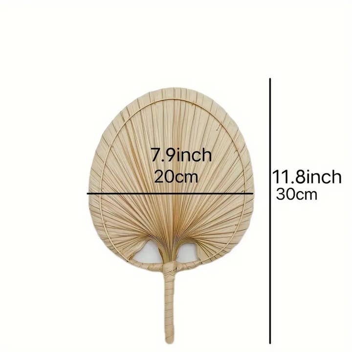 Huis Van Merken - Wholesale Wall Accent - Handcrafted Bamboo Fan Garden Style3