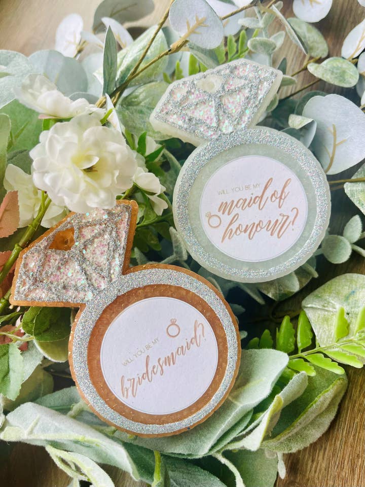 MAID/MATRON OF HONOR Ring Car Freshie for wholesale by Stay Fresh’ies Air Fresheners