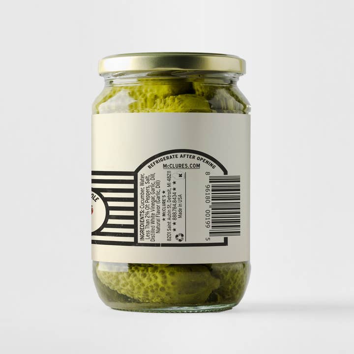 McClure's - Wholesale Pickled vegetables - McClure's Spicy Dill Whole Pickles1