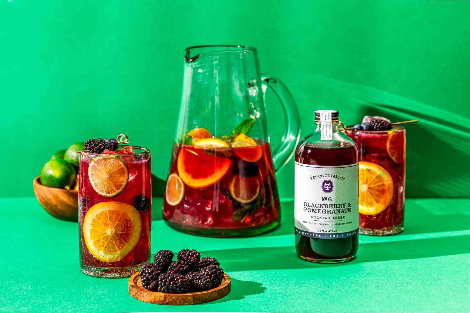 Yes Cocktail Co - Vente Mélange/sirop pour cocktails - Mélangeur à cocktail à la grenade à la mûre9