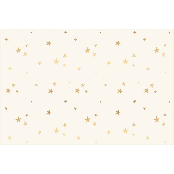 Premium Metallic Gift Wrap Magical Stars for wholesale by Punch Studio