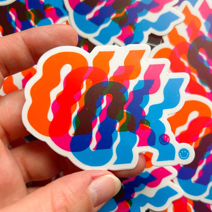 Milktooth Co - Wholesale Sticker - OK OK Sticker0