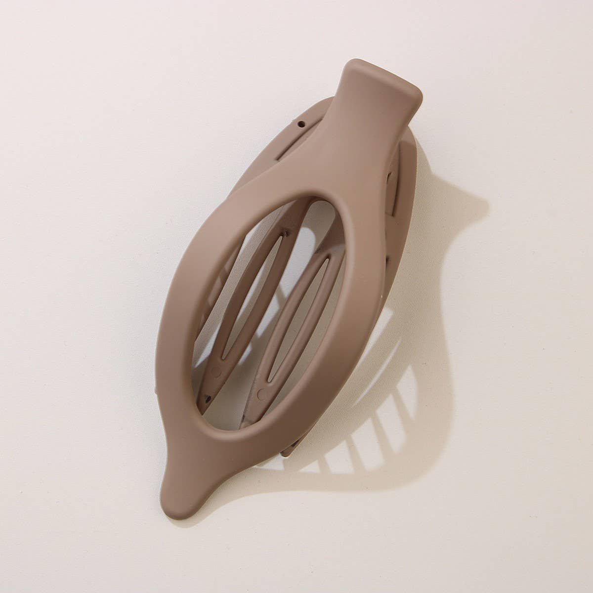 ACCITY - Wholesale Hair Clip - Women's - Glossy Matte Oval Hair Clip-Large Duckbill Style_CWAHA0747910