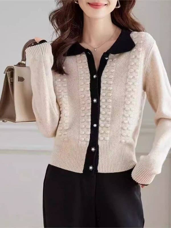 Strickjacke mit V-Ausschnitt und andere Ergebnisse für strickjacken damen im Großhandel. Kostenlose Rücksendungen und 60-Tage-Zahlungsziel auf Faire im Trend auf Faire.