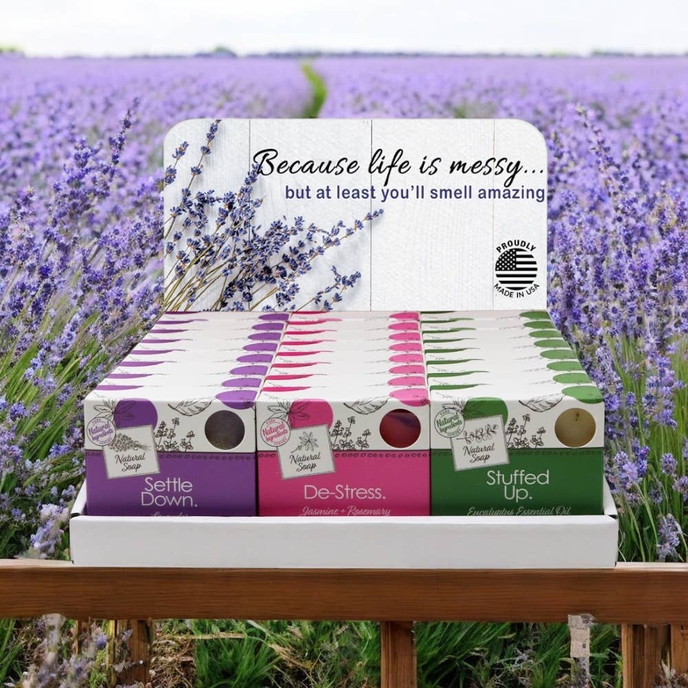 Seriously Shea - Vente Pains de savon - NOUVEAU ! Savon d'aromathérapie pour femmes | Fabriqué aux États-Unis