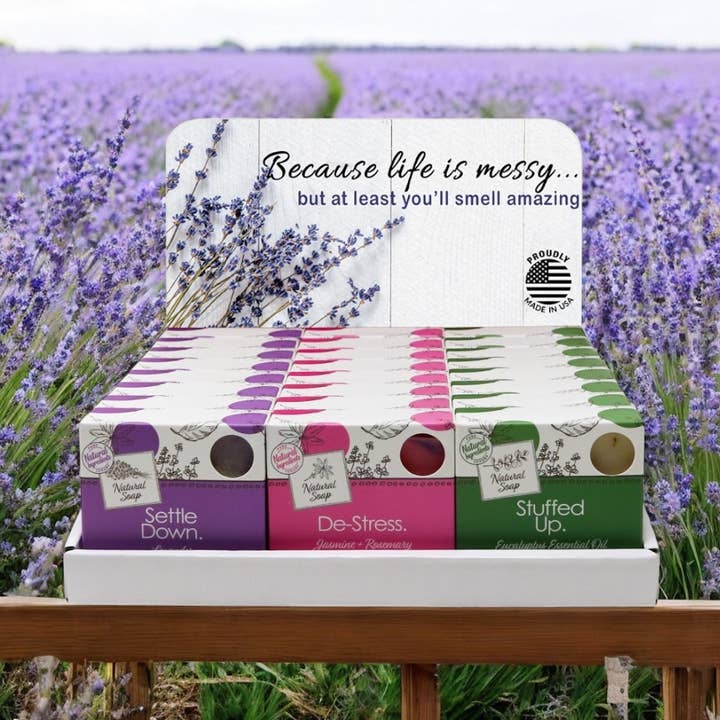 Seriously Shea - Vente Pains de savon - NOUVEAU ! Savon d'aromathérapie pour femmes | Fabriqué aux États-Unis0