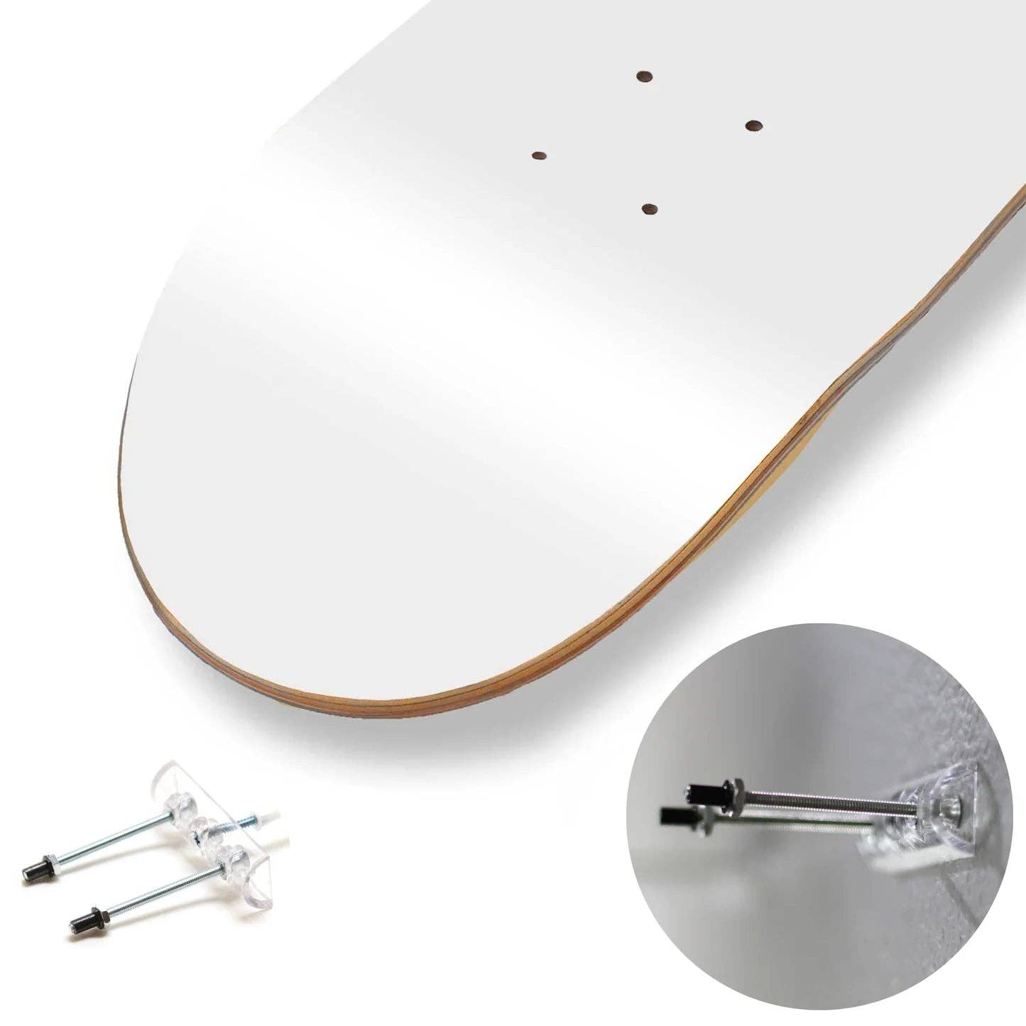 SkateboardArtsy - Wholesale Wall Accent - Pine Tree 3-Deck Skateboard Wall Art3