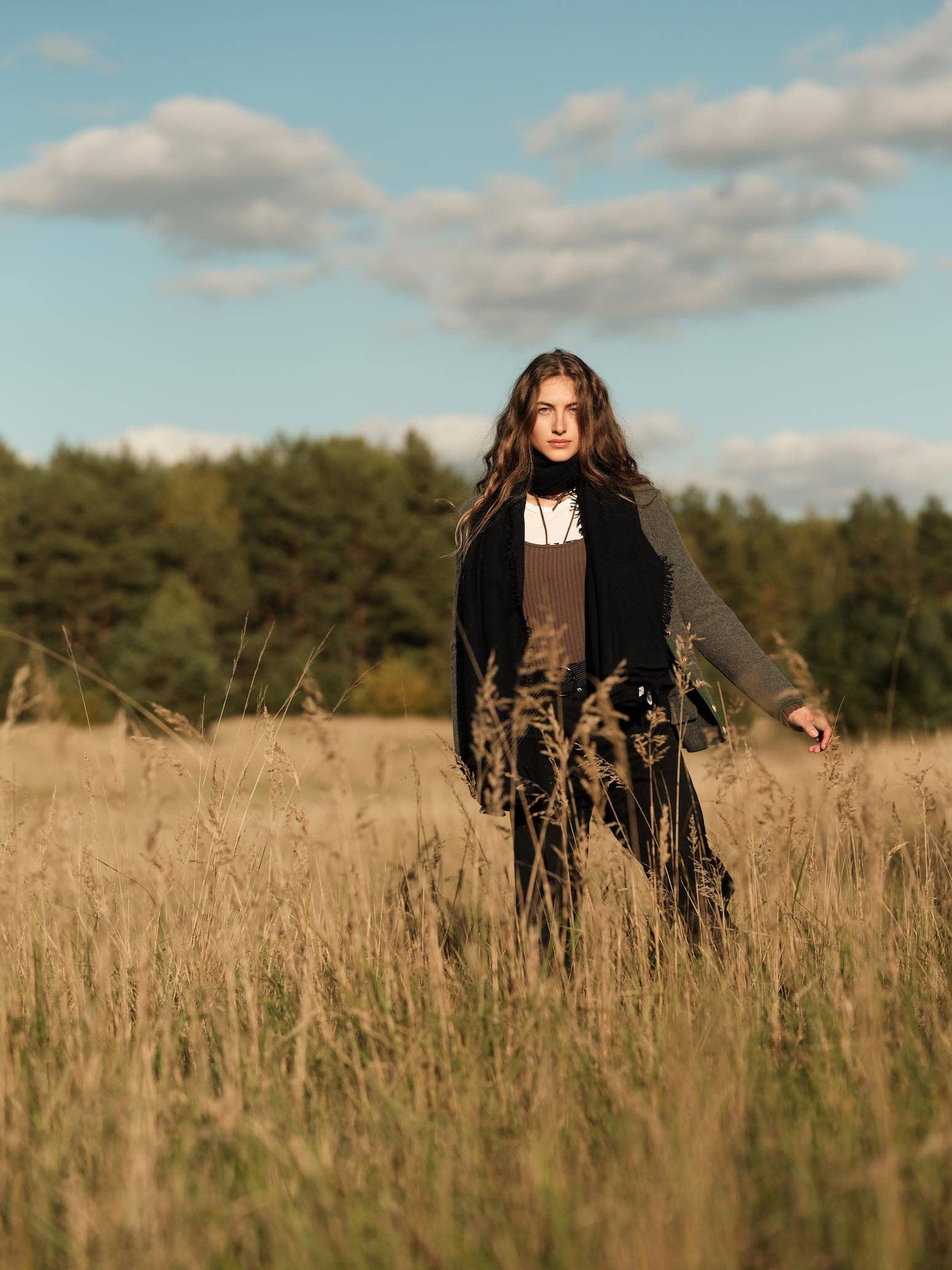 WAYDA - Wholesale Scarf - Women's - Schal OTHILIA aus Seide/Wolle9