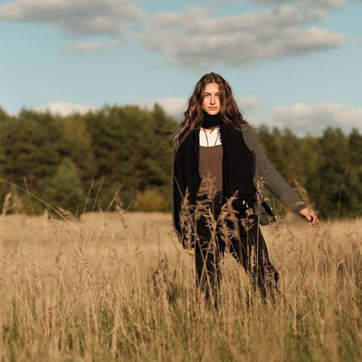 WAYDA - Wholesale Scarf - Women's - Schal OTHILIA aus Seide/Wolle9