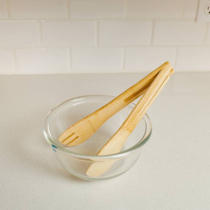 Bamboo Switch - Wholesale Kitchen tong - Sustainable Bamboo Tongs - Package Free4