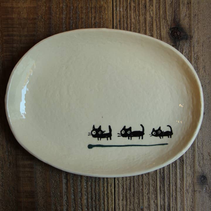 "Japacolle" Japan Collections - Wholesale Dinner Plate - Souen Oval plate M