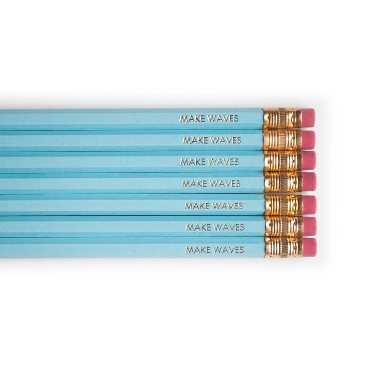 Lápis Make Waves — Conjunto de 7 por atacado de Rebecca Green Design