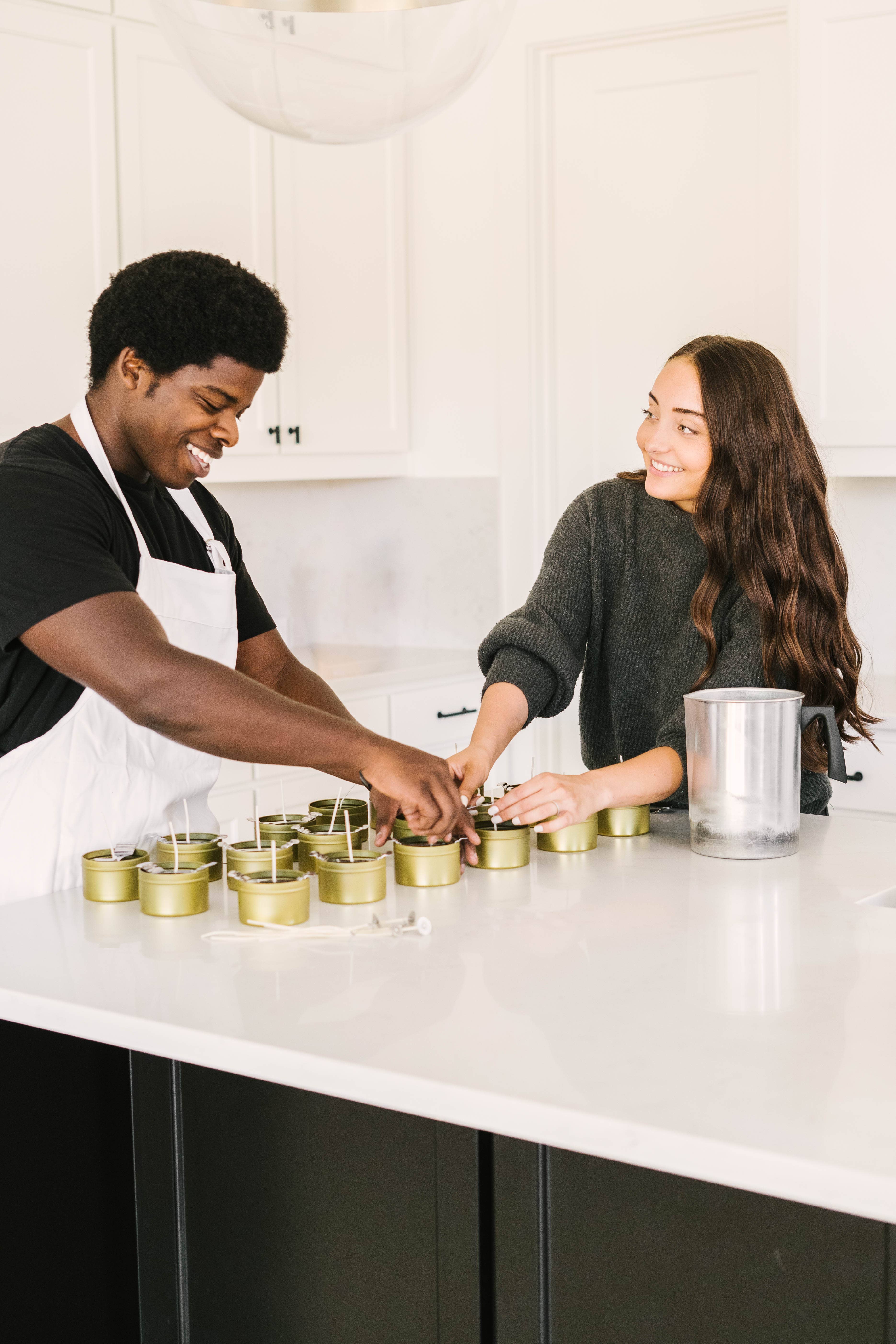 River Birch Candles - Wholesale Travel Candles - 8oz Unlabeled Gold Tin Soy Candle-Private Label-Brandless7