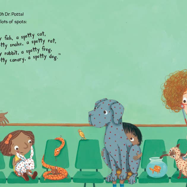Barefoot Books – wholesale Preschool Book (3-5) – Dr. Potts, My Pets Have Spots! - Children's Book1