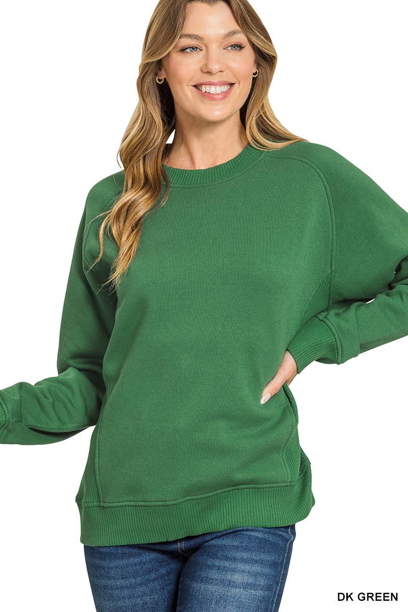 42POPS – wholesale Sweatshirt – Women's – ",.._ Fleece Round Neck Sweatshirts31