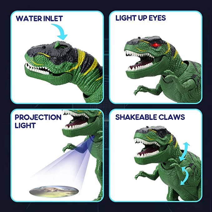TOY Life - Wholesale Electronic Toy - Kids & Baby - RC Dinosaur Toys - Comes with Mini Dinosaur Figures