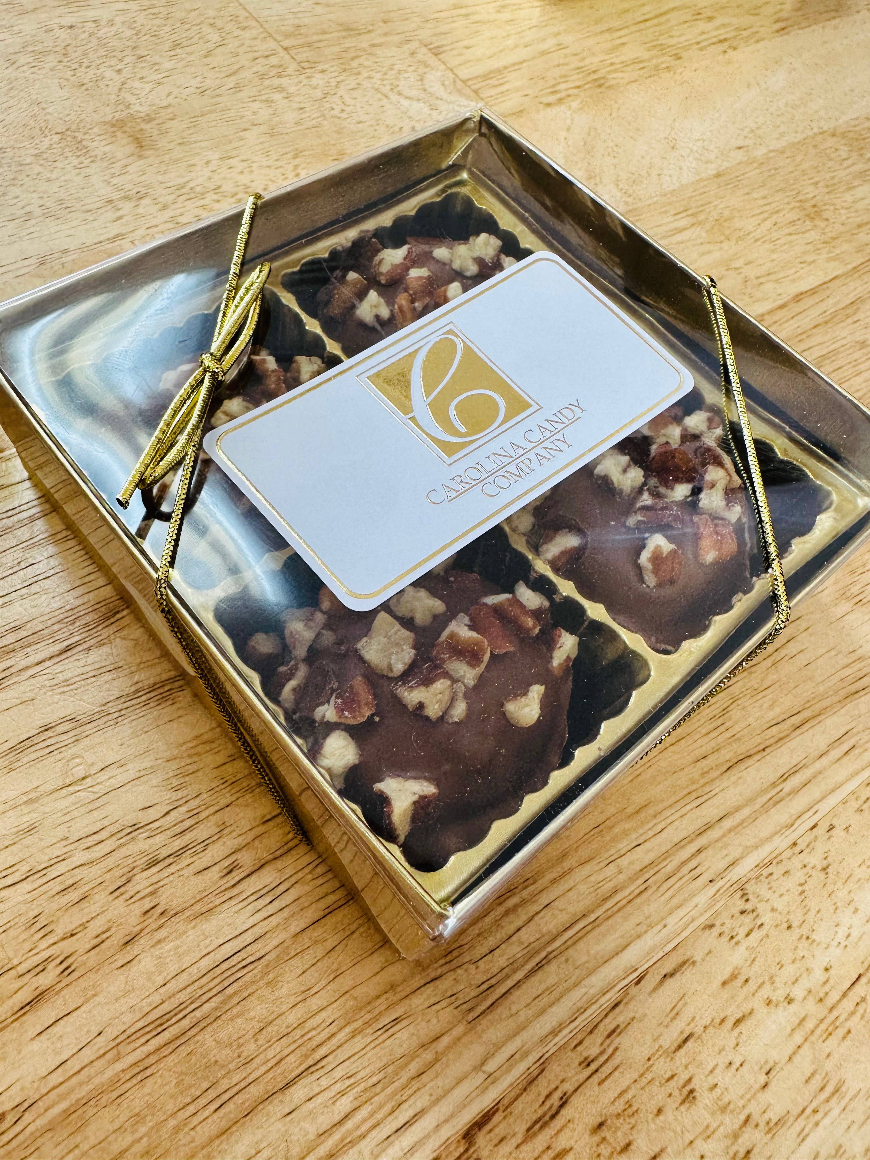 Carolina Candy Company - Wholesale Caramel - Gourmet Milk Chocolate Pecan Caramels3