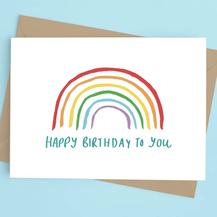 Tillykke med fødselsdagen Rainbow for engroshandel hos Penrith Stationers