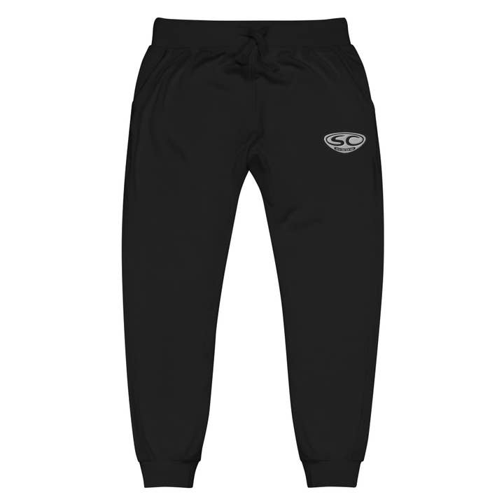 Santa Cruz Surf Shop "SCSS EMB LOGO" Unisex fleece cuffed sweatpants for wholesale by Santa Cruz Surf Shop