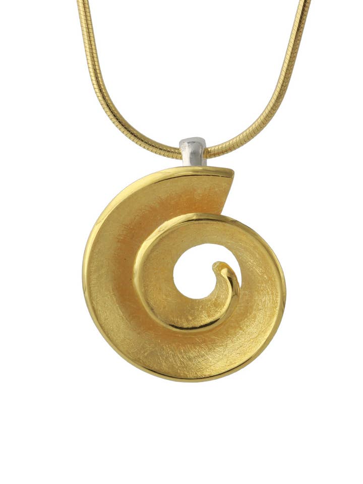 Pingente dourado | Caracol pequeno por atacado de Campur GmbH