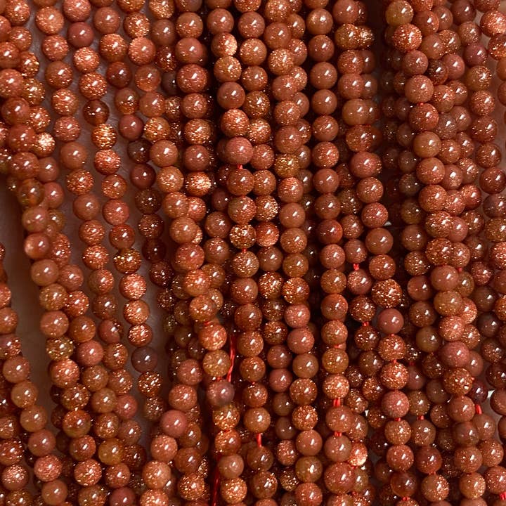 The Bead Bazaar - Wholesale Beads - Small Round 2mm Gemstone Beads, 2mm Natural Rose Quartz Beads, Tiny Amethyst Beads, Accent Beads For Jewelry Making, Rhodonite Beads, Tiny Agate5