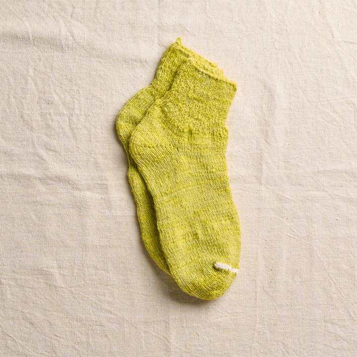 YAHAE - Wholesale Socks - Unisex - Garabou Organic Cotton Ankle Socks