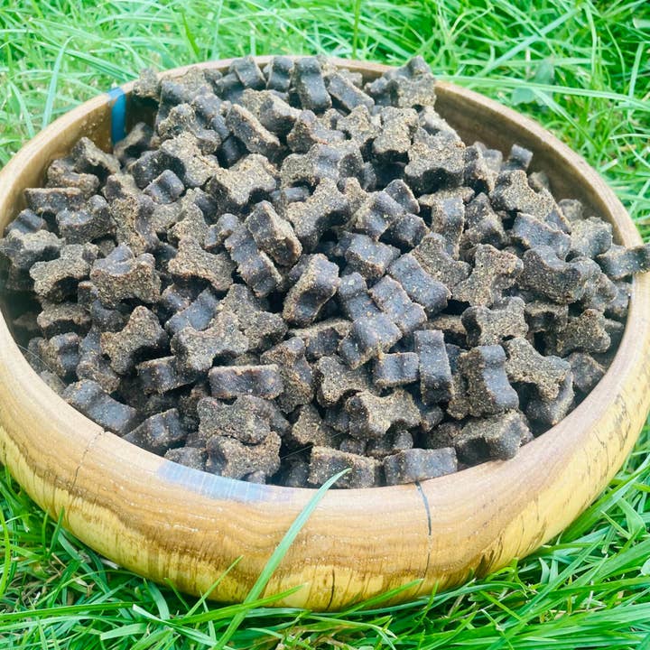 Ostrich Bones - training treats for dogs for wholesale by Pawfect Luna Co.