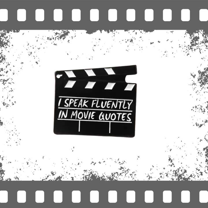 Magnifique Hearts - Wholesale Lapel Pin/Button - Movie Quote Lapel Pin: Perfect for Film Buffs & Collectors